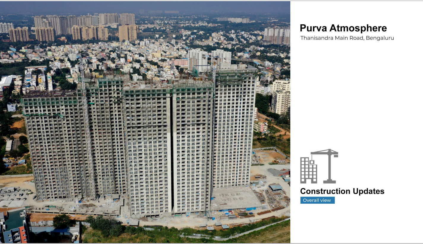 3 BHK Apartment For Resale in Purva Atmosphere Thanisandra Main Road Bangalore  7788281