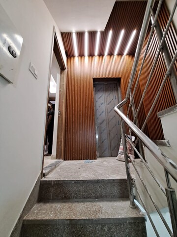 Staircase in 4 BHK Builder Floor at Chitra Vihar – for Sale