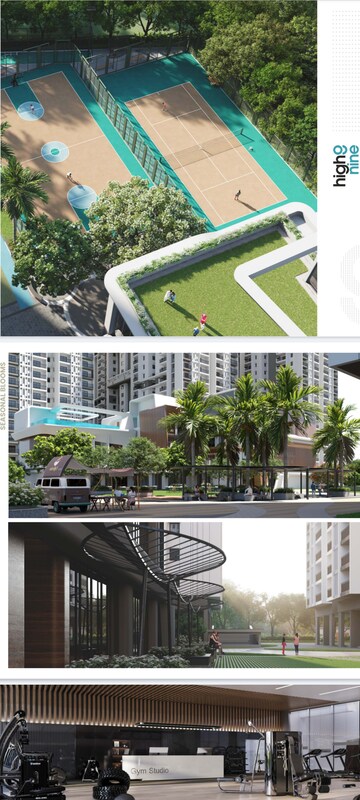 3 BHK Apartment – Exterior View View at Anvita High 9, Kollur - for Sale
