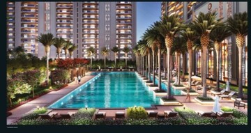 Swimming Pool in 3 BHK Apartment at Mahagun Medalleo, Sector 107 – for Sale