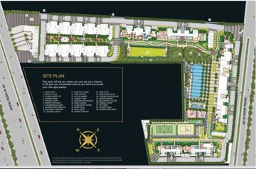 Master Plan in 3 BHK Apartment at Mahagun Medalleo, Sector 107 – for Sale