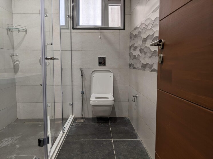 Bathroom, my-home-bhooja 4 Bedroom 3430 Sq.Ft. Apartment In Hi Tech City Hyderabad 7788678