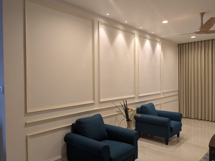 Living Room, my-home-bhooja 4 Bedroom 3430 Sq.Ft. Apartment In Hi Tech City Hyderabad 7788678