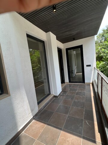 Balcony in 4 BHK Builder Floor at Sushant Lok I – for Sale