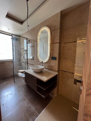 Bathroom in 4 BHK Builder Floor at Sushant Lok I – for Sale