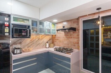 Kitchen in 2 BHK Apartment at Sector 9 Charkop – for Sale