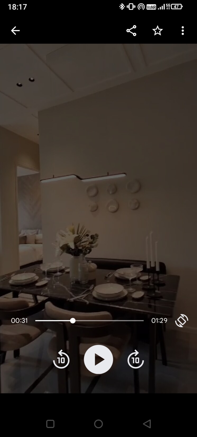 Master Bedroom, trimity-stellar 2 Bedroom 750 Sq.Ft. Apartment In Panch Pakhadi Thane 7789015