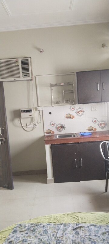Kitchen in 1 RK Builder Floor at Vipul Khand – for Rent