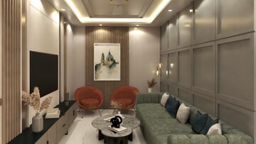 Living Room in 5 BHK Builder Floor at Indira Nagar – for Sale