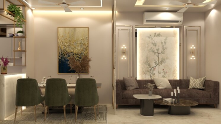 Living Room, indira nagar 5 Bedroom 2000 Sq.Ft. Builder Floor In Indira Nagar Lucknow 7789414