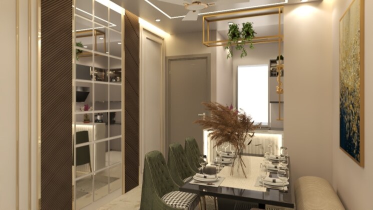 Kitchen, indira nagar 5 Bedroom 2000 Sq.Ft. Builder Floor In Indira Nagar Lucknow 7789414