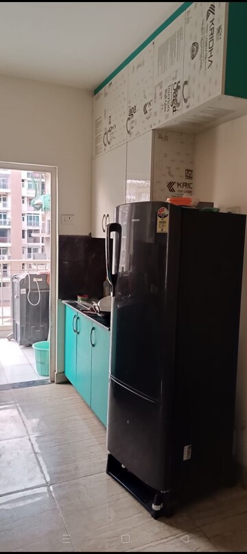 Kitchen in 3 BHK Apartment at JKG Palm Resort, Raj Nagar Extension – for Sale