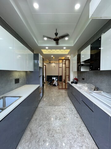 Kitchen in 3 BHK Builder Floor at Ansal Sushant Floors, Sushant Lok ii – for Sale