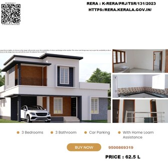 3 BHK Villa For Resale in Amala Nagar Thrissur  7790565