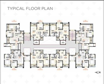 Floor Plan in 3 BHK Apartment at 24Life Bliss, Moshi – for Sale
