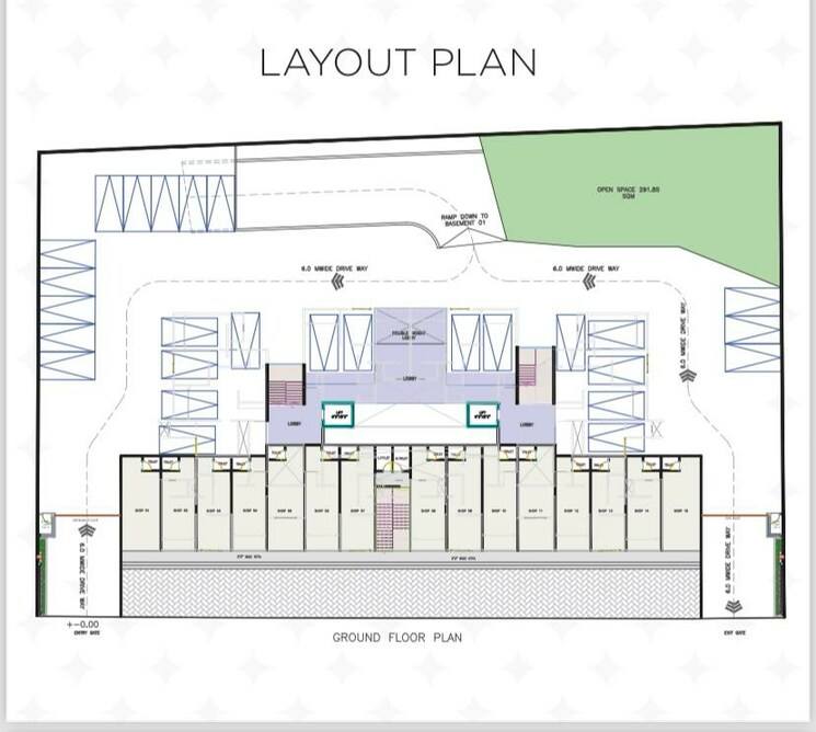 Floor Plan, 24life-bliss 3 Bedroom 915 Sq.Ft. Apartment In Moshi Pune 7790901