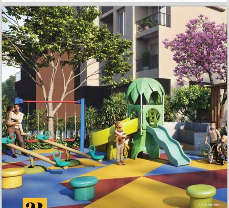 Garden, 24life-bliss 3 Bedroom 915 Sq.Ft. Apartment In Moshi Pune 7790901