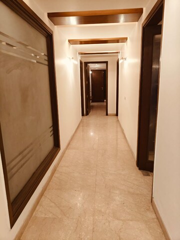 Building Lobby in 4 BHK Builder Floor at New Friends Colony – for Sale