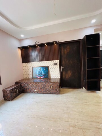 Living Room in 3 BHK Builder Floor at Dhakoli Village – for Sale