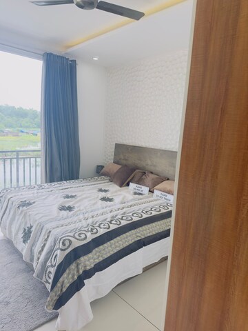 Bedroom in 3 BHK Builder Floor at Motia Blue Ridge, Dhakoli Village – for Sale