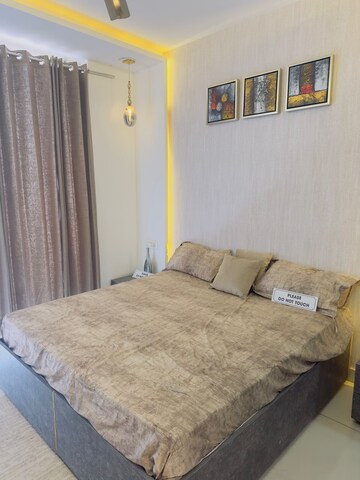 Bedroom in 3 BHK Builder Floor at Motia Blue Ridge, Dhakoli Village – for Sale