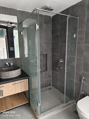 Bathroom in 4 BHK Apartment at Emaar The Palm Drive-The Premier Terraces, Sector 66 – for Sale