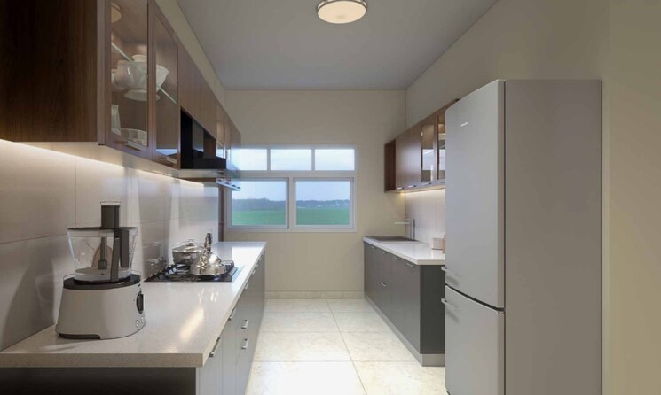 Kitchen, prestige-beverly-hills 4 Bedroom 2708 Sq.Ft. Apartment In Kokapet Hyderabad 7791984