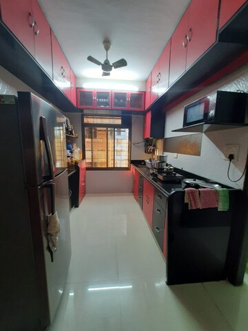 Kitchen in 1 BHK Apartment at Blue Tulip, Kandivali West – for Sale