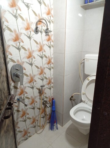 Bathroom in 1 BHK Apartment at Blue Tulip, Kandivali West – for Sale