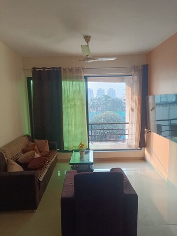 Living Room in 2 BHK Apartment at Seawoods – for Rent