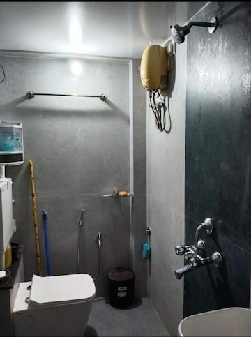 Attached Bathroom in 2 BHK Apartment at Seawoods Sector 38 – for Rent