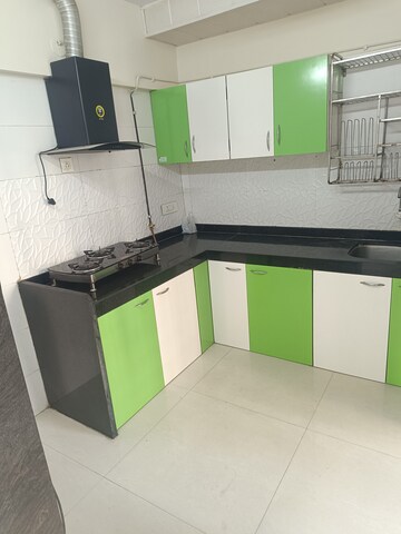 Kitchen in 2 BHK Apartment at Platinum Crescenzo, Seawoods – for Rent