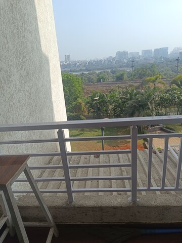 Balcony in 2 BHK Apartment at Platinum Crescenzo, Seawoods – for Rent