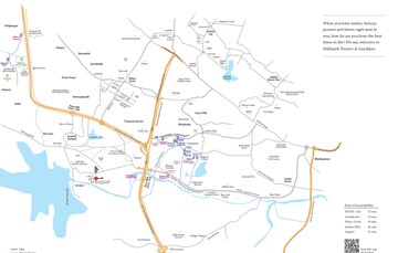 3 BHK Apartment – Map Location View at Hallmark Treasor, Narsingi - for Sale