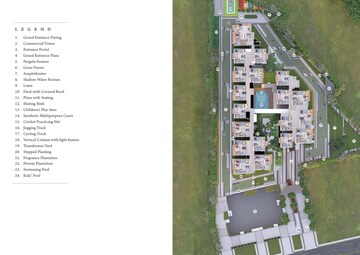 Master Plan in 3 BHK Apartment at Hallmark Treasor, Narsingi – for Sale