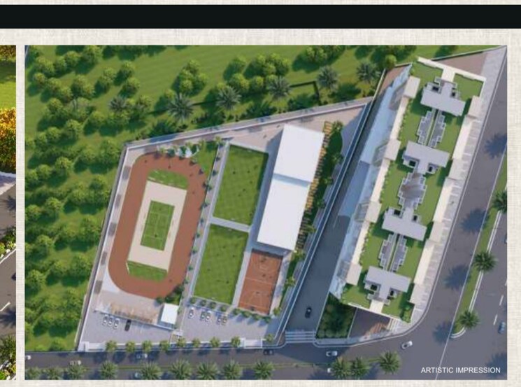 Master Plan, kj-tower 2 Bedroom 825 Sq.Ft. Apartment In Warje Pune 7793022