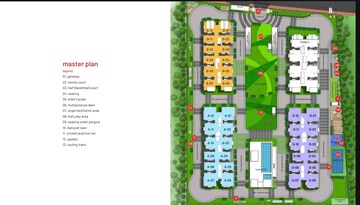 Master Plan in 2 BHK Apartment at INDIS Viva City, Kondapur – for Sale