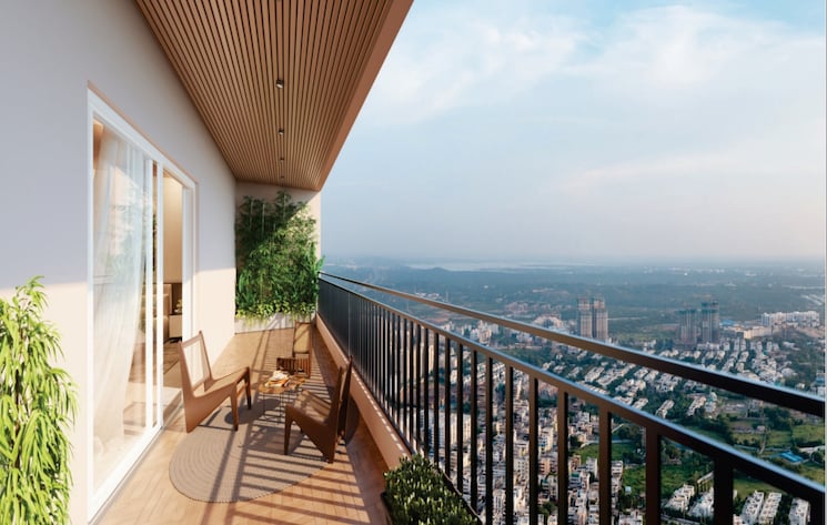 Exterior View, candeur-crescent 2.5 Bedroom 1537 Sq.Ft. Apartment In Serilingampally Hyderabad 7793080