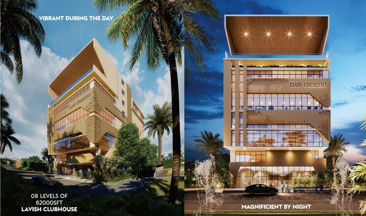 Exterior View, candeur-crescent 2.5 Bedroom 1537 Sq.Ft. Apartment In Serilingampally Hyderabad 7793080