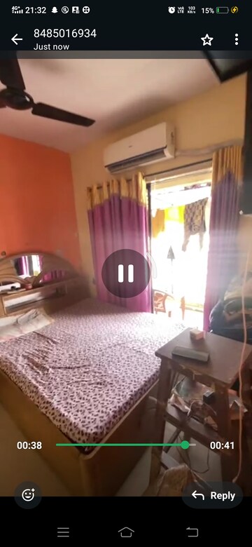 Bedroom in 1 BHK Apartment at Siddhi Vinayak Apartments Nalasopara West, Nalasopara West – for Rent