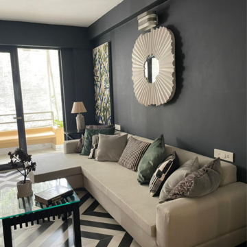 Living Room in 4 BHK Builder Floor at Defence Colony – for Sale