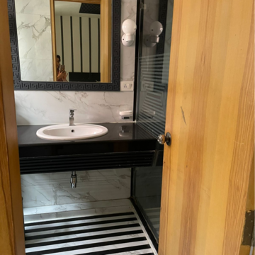 Attached Bathroom in 4 BHK Builder Floor at Defence Colony – for Sale