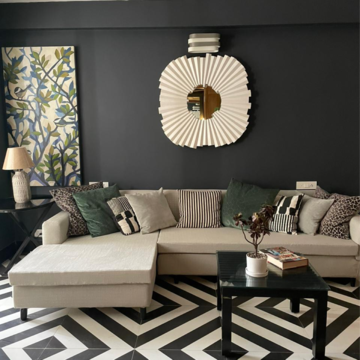 Living Room in 4 BHK Builder Floor at Defence Colony – for Sale