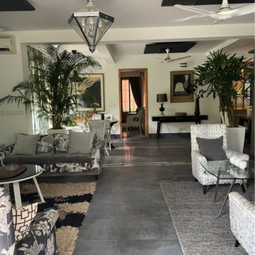 Living Room in 4 BHK Builder Floor at Defence Colony – for Sale