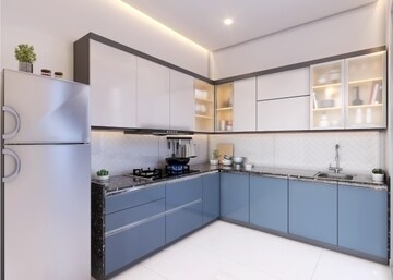 Kitchen in 3 BHK Apartment at Space 37 Grandstand, Baner – for Sale