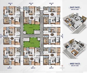 3 BHK Apartment For Resale in Shanmukha Diamond Valley Sri Ramachandra Nagar Vijayawada  7793402