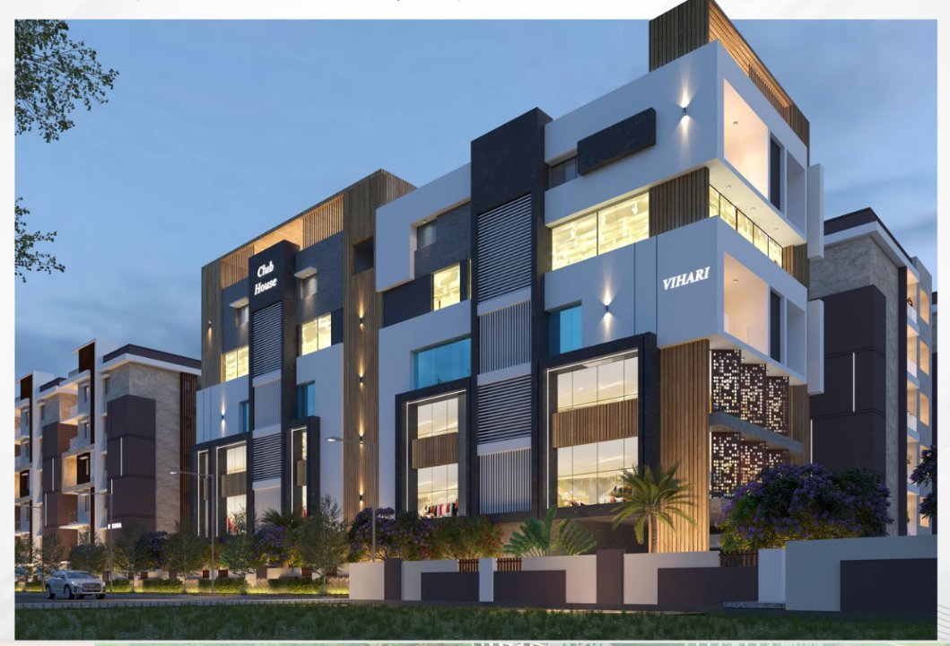 3 BHK Apartment For Resale in Shanmukha Diamond Valley Sri Ramachandra Nagar Vijayawada  7793402