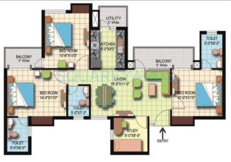 3.5 BHK Apartment For Resale in Amrapali Silicon City Sector 76 Noida  7793460