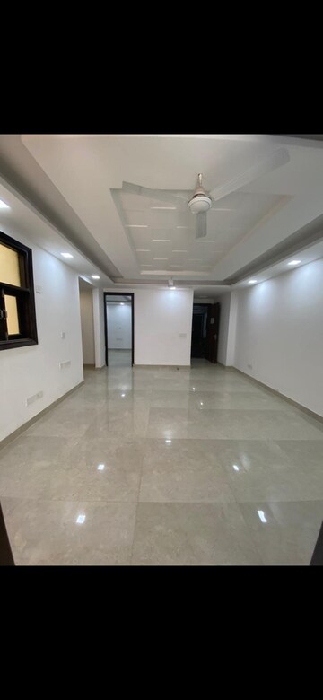 Living Room in 3 BHK Builder Floor at Chattarpur – for Sale