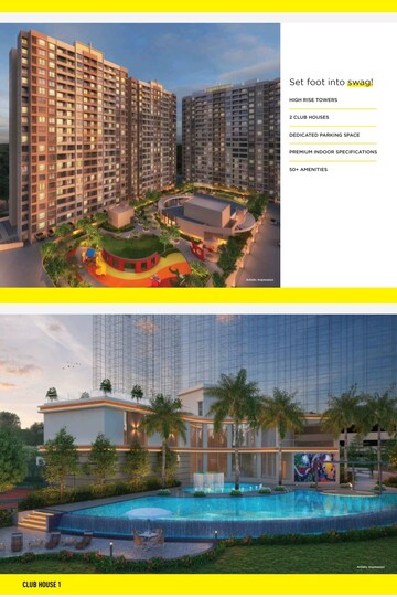 2 BHK Apartment – Exterior View View at Kolte Patil Life Republic Atmos, Hinjewadi - for Sale